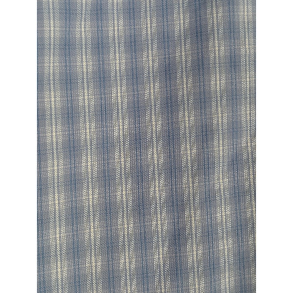 Peter Millar Summer Comfort Blue Plaid Button Down Shirt Mens XXL Long Sleeve - Picture 4 of 5